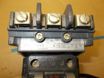 USED Allen Bradley 500A0D93