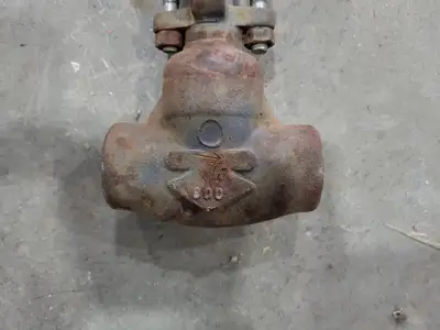 1-1/4" Class 800 Gate Valve (w/o Handle)