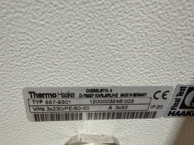 20MM Conical Thermo Fisher Scientific (Haake) Lab Compounding System, Twin Screw And Torque Rheometer