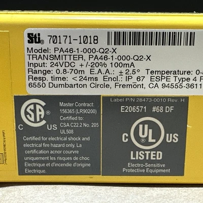 NEW Scientific Technologies PA461000Q2X