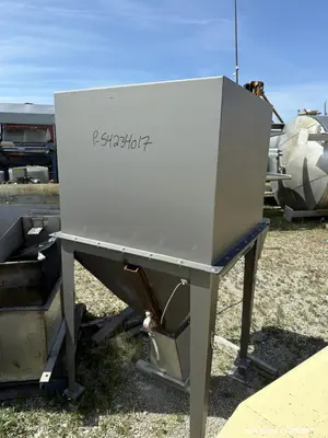 Used Flexicon Bulk Bag Unloader with Chain-Vey Conveying System – 4,000 lb Capacity Super Sack Discharge Station