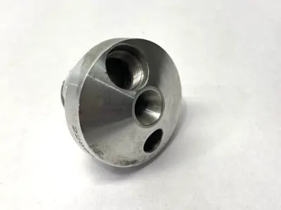 USED PLASMA TREAT NOZZLE HEAD BASE PLATE