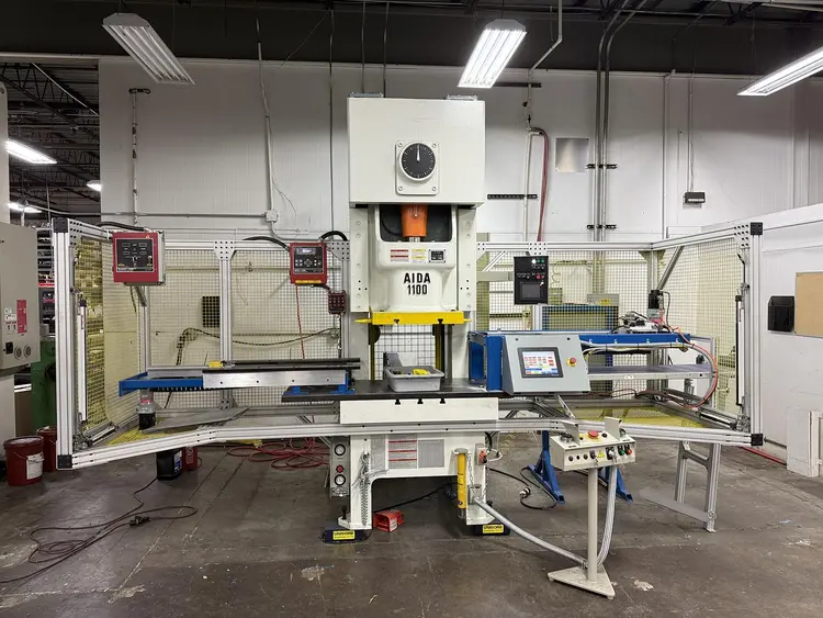Used 2024 AIDA NC1-1100 Straight Side Presses Michigan US | Midwest Press and Automation #1319637