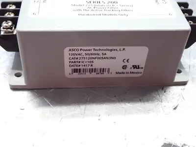 Used ASCO POWER TECHNOLOGIES 275120NF005AN3NO Surge Protectors Ohio US | HGR 24 #1406453