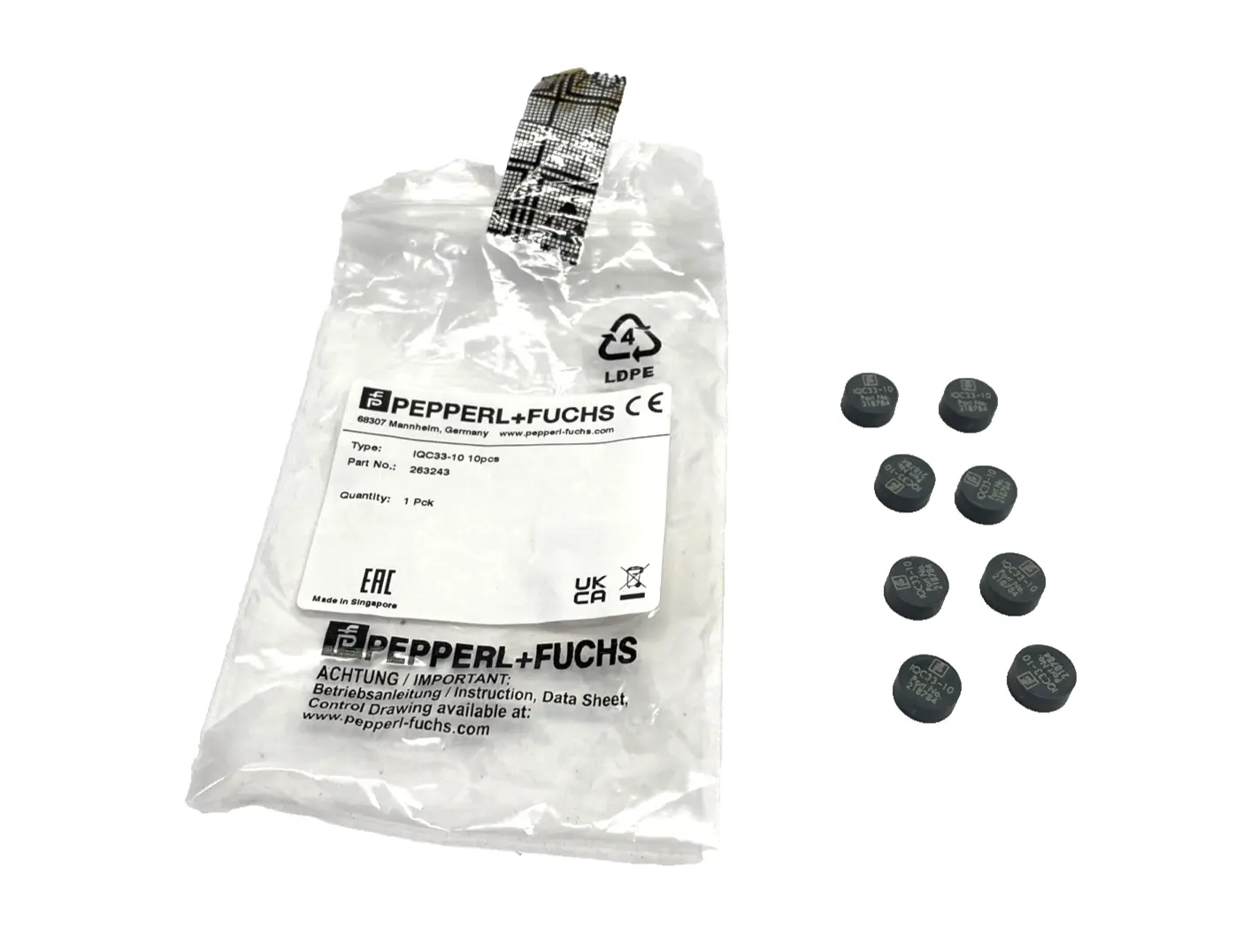 USED PEPPERL+FUCHS 263243, 218784
