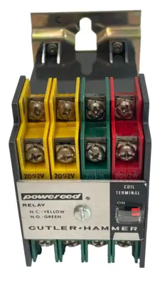 NEW CUTLER HAMMER D40RBA REED RELAY TYPE R 120V 50-400HZ