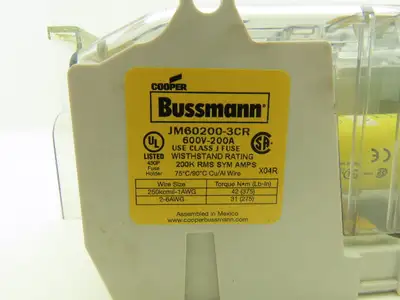Used EATON BUSSMAN _UNKNOWN_ Fuses Indiana US | Arrow Industrial #1316872