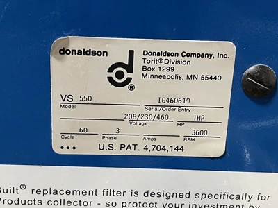 Used _UNKNOWN_ _UNKNOWN_ Dust Collectors Ohio US | Federal Equipment Company #1553337