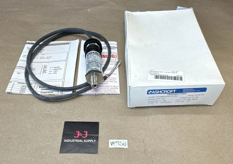 New | in-Stock Ashcroft A2ZAM0242F2300#G Test Equipment - Other Indiana US | J&J Industrial Supply #514291