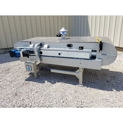 Used Metal Belt Conveyor - 33"w X 84"