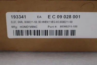HONEYWELL 80360206-001 CIRCUIT BOARD NEW WITH BOX STOCK G617