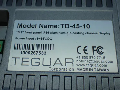 Used TEGUAR TD4510 Interface Monitors Ohio US | HGR 24 #831548