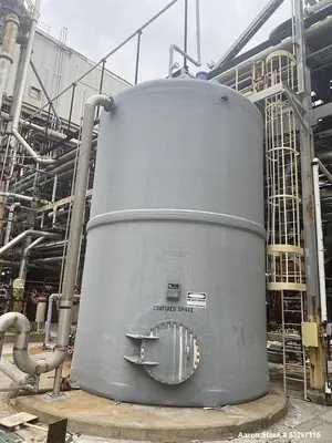 Used 23,000 Gallon Fiberglass Storage Tank – Fabricated Plastics, Derakane 510A, Built 2009