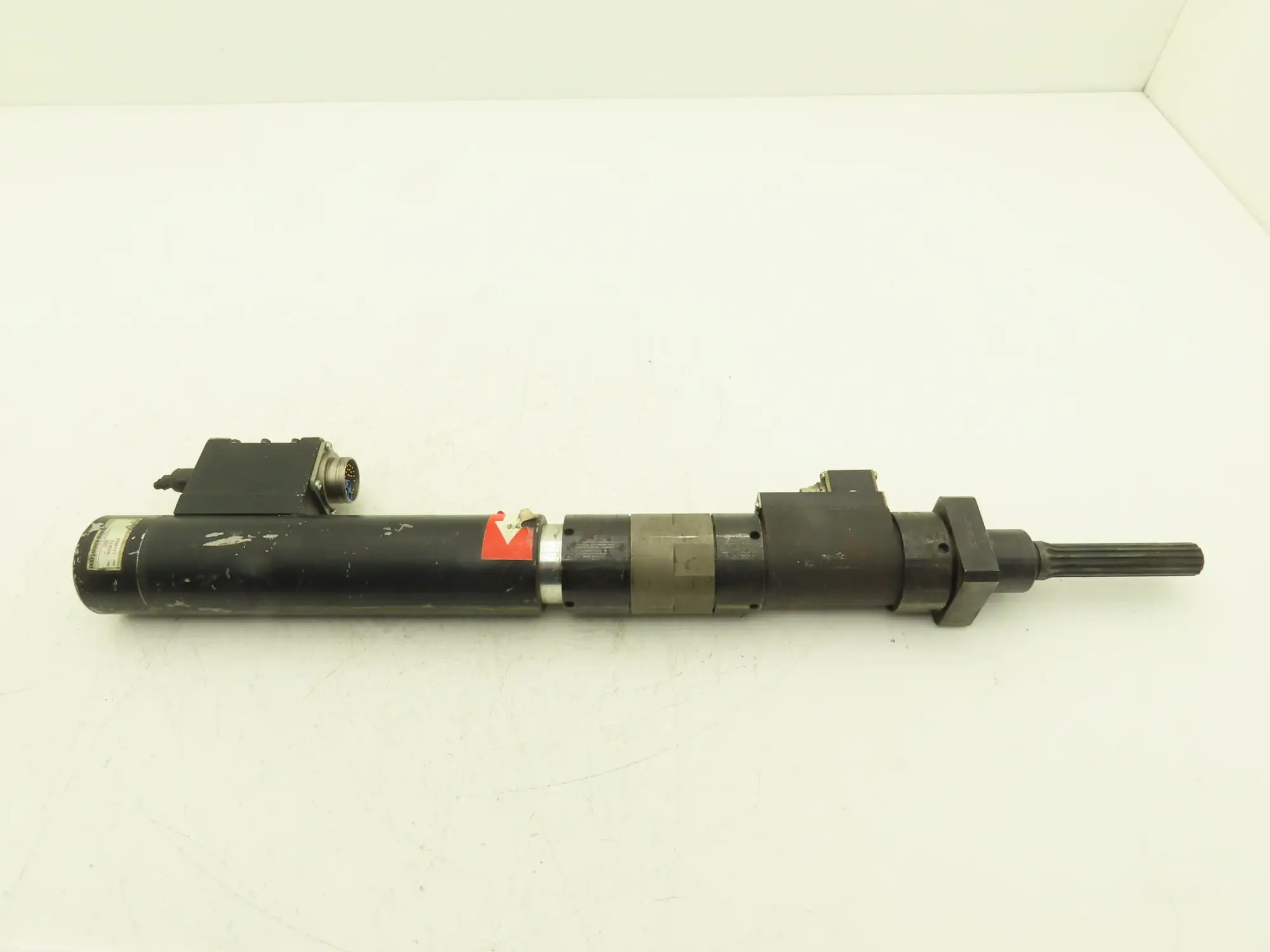 Gardner Denver 2 BB 933872 Servo Nutrunner Inline Tool w/Transducer Spline End