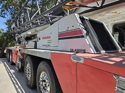 Used 2008 LINK-BELT HTC-8690 Telescopic Boom Lifts California US | Ben Kaplan Equipment #1233508