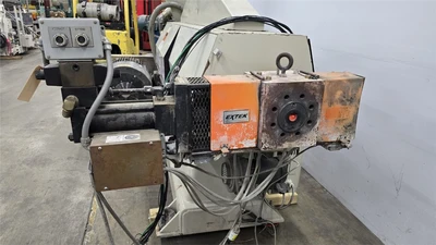 3.5" PTI Extruder, Model 3500 30:1 L/D Ratio Air Cooled Barrel