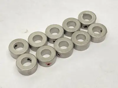 USED SHUTTLEWORTH COLLAR 16MM OD 8MM ID LOT OF 10