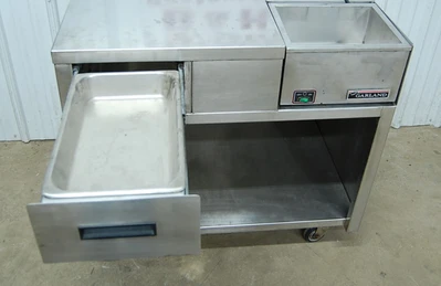142-0324 37” Donut Icing Table with Heated Icer