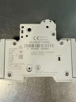 Siemens 5SJ4232-7HG42 Mini Circuit Breaker 2 Pole 32A (4.1.4)