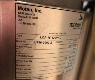 USED 2006 MOTAN LCA-15