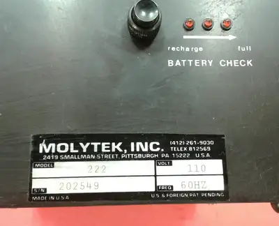 Used Molytek 222 Sensors | Palmetto Automation #1153867