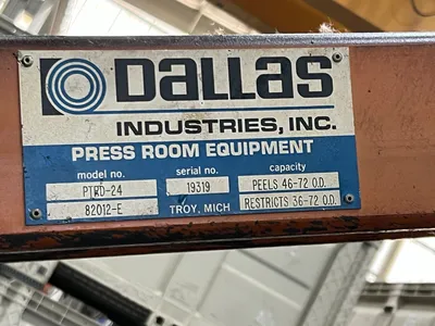 DALLAS DRFE-424 Complete Feed Lines | Universal Press & Machinery (UPM) (15)