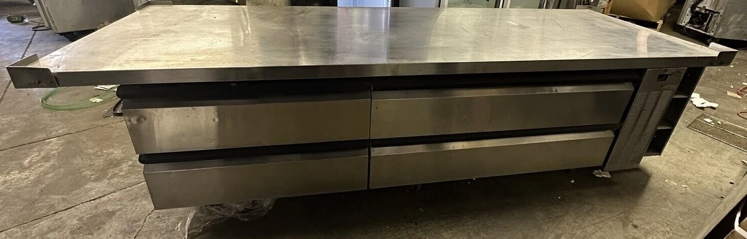 174-0145 Silver King 97” Self Contained Chef Base Cooler