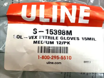 New | in-Stock Ansell AlphaTec Nitrile Chemical Gloves 13" Medium LOT OF 12 Gloves Michigan US | Maverick Industrial Sales #1395423