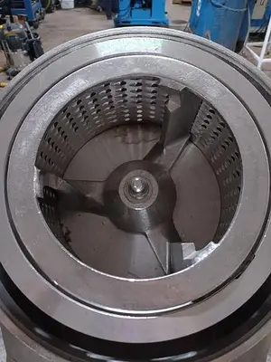 Grater / shredder Stainless steel 5hp motor