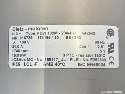USED LEISTRITZ CORPORATION ZSE 27 HP-PH-40D