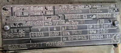 (6) Alfa-Laval P-610 SGP-11 lube oil purifiers, SS.