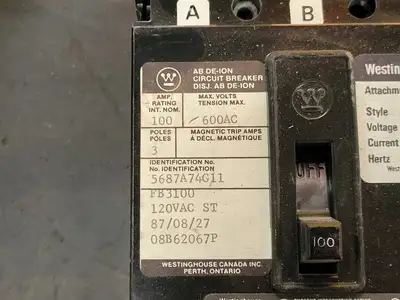 USED WESTINGHOUSE FB3100