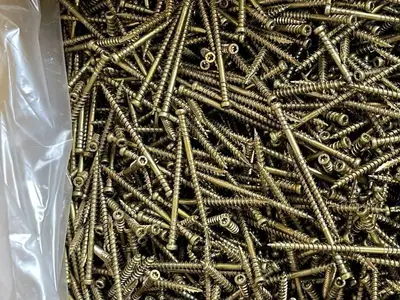 GRK RT Composite Trim Head Screws 8x2-1/2 in - 3,500 Qty per Box (2 Boxes)
