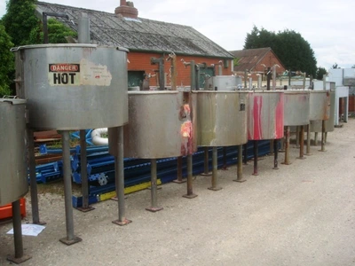 300L S/S JKTD Enclosed Cooking / Mixing Tank