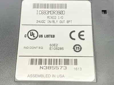 USED GE FANUC MIXED I/O INPUT OUTPUT MODULE 24VDC