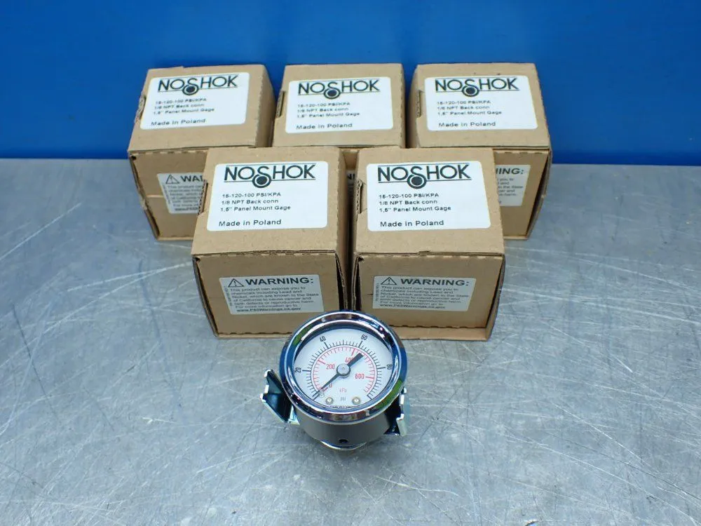 New | in-Stock NOSHOK 15120100 Miscellaneous MRO Ohio US | HGR 24 #891472