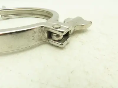 SCC 13MHHMQ-400 Sanitary Squeeze Clamp 4" Pipe With 4.8" Flange Lot of 4