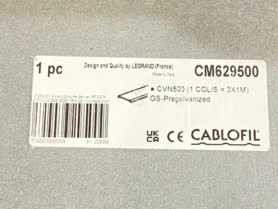 New | in-Stock Legrand CABLOFIL Wire Mesh Tray Cover 500mm x 1m, 3m Total Misc Electrical & Power Parts Michigan US | Maverick Industrial Sales #1437058
