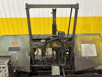 15" X 17" WF WELLS MODEL #F-15 TWIN POST HORIZONTAL BANDSAW: STOCK #23668
