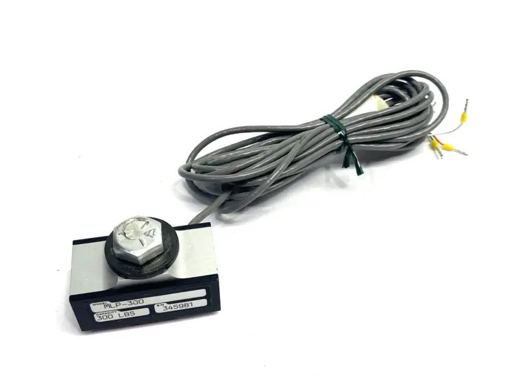 Used TRANSDUCER TECHNIQUES LOW-PROFILE LOAD CELL, 300LBS, COMPRESSION Transducers | Maverick Industrial Sales #1098873