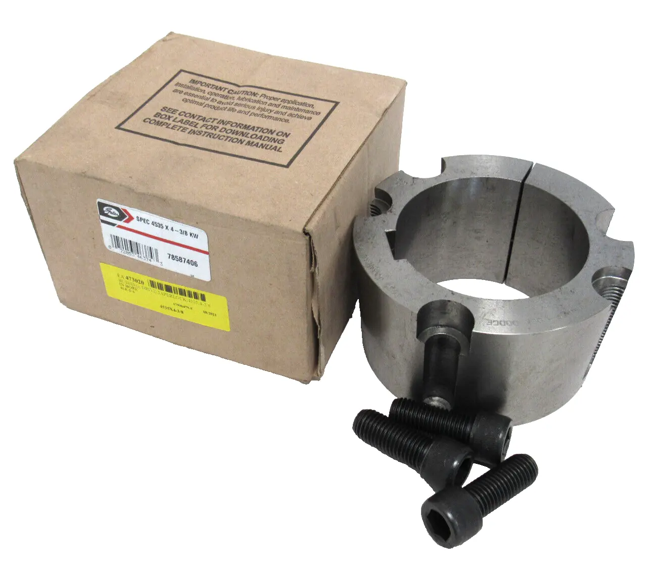 NEW GATES 78587406 TAPER-LOCK BUSHING 4535×4-3/8 FW