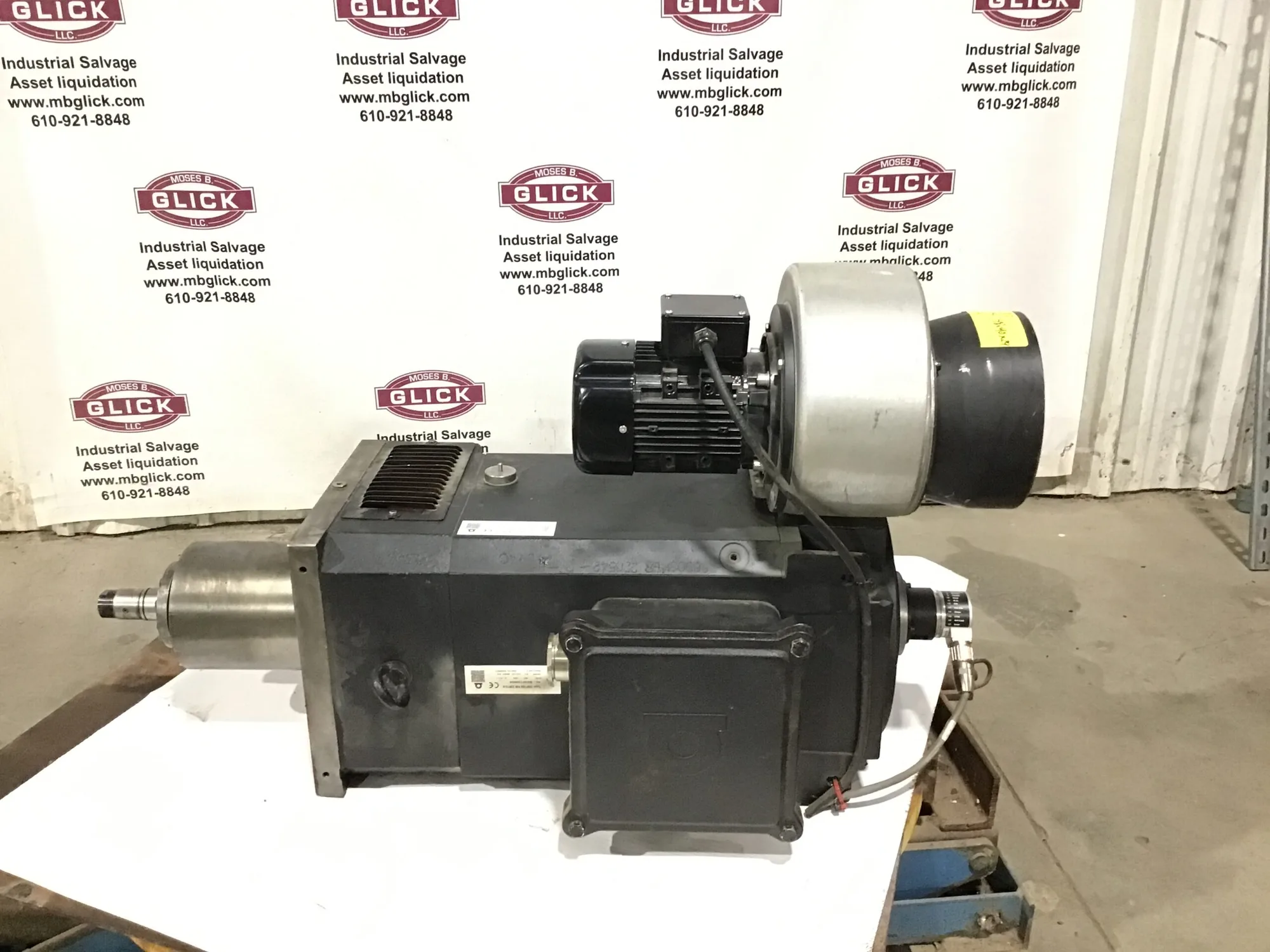 Baumueller Nuernberg DSF160 KM 23R13-6 High-Speed Router Spindle