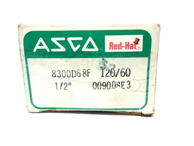NEW ASCO 8300D68F VALVE 1/2" 120/60