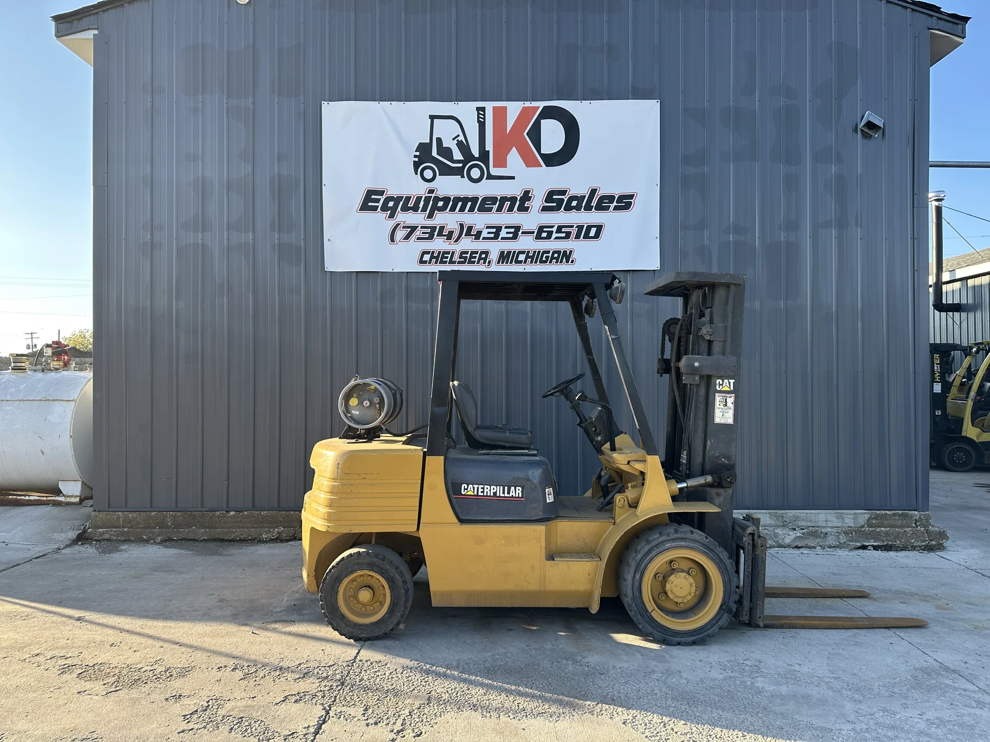 Used CAT GP30 Liquid Propane Forklifts Michigan US | KD Equipment Sales #1548818