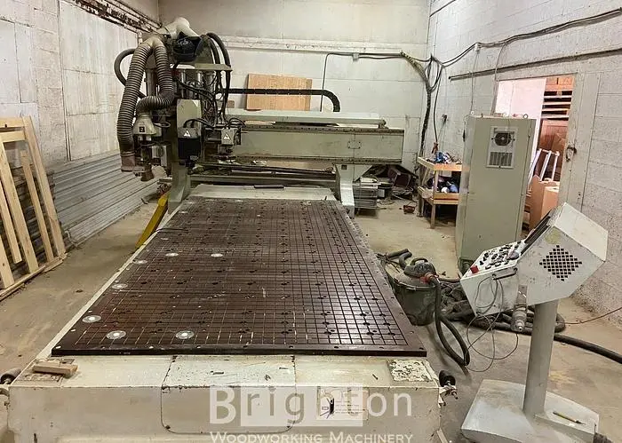 Used 2002 ANDERSON INDUSTRIAL CORP ANDI STRATOS / SUP USED FLAT TABLE CNC MACHINE CNC Routers Ontario CA | Brighton Woodworking Machinery #477002