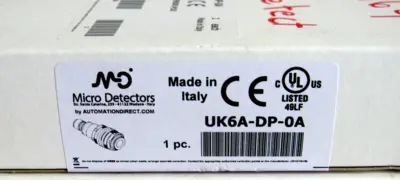 NEW SEALED MICRO DETECTORS UK6A-DP-0A SENSOR 10-30 VDC UK6ADP0A
