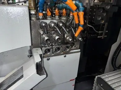TSUGAMI S206 CNC SWISS LATHE WITH EDGE MAGAZINE BARFEED