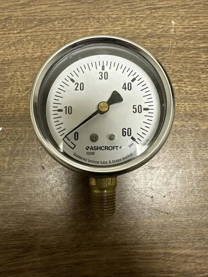 New | in-Stock ASHCROFT 1349 Universal Pressure Meters | Surplus Asset Holdings #1220005