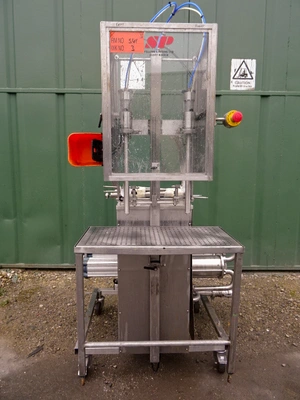 5 L S/S SP Twin Head Pneumatic Filler Type SPD 5000