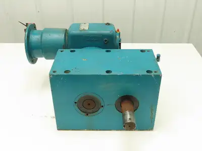 Crane Ferguson Para-Dex P-500 Parallel Shaft Index Drive w/ 40:1 Reducer C-Face